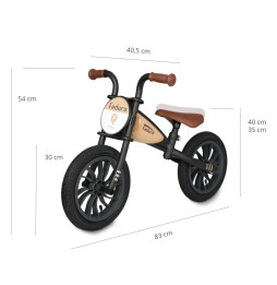 Qplay Feduro beige balance bike