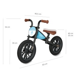 Qplay Feduro Balance Bike - Blue