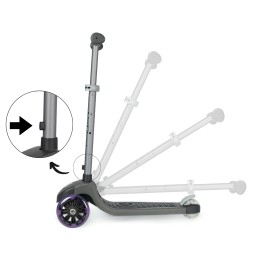 Qplay Future Eco Purple Scooter