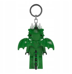 LEGO breloc lanternă LED Dragon verde