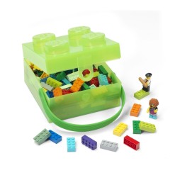 Cutie de prânz LEGO verde deschis XL