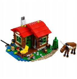 LEGO 31148 Creator 3in1 - Cabana lângă lac