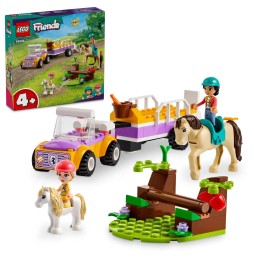 LEGO Friends 42634 Przyczepka dla konia i kucyka