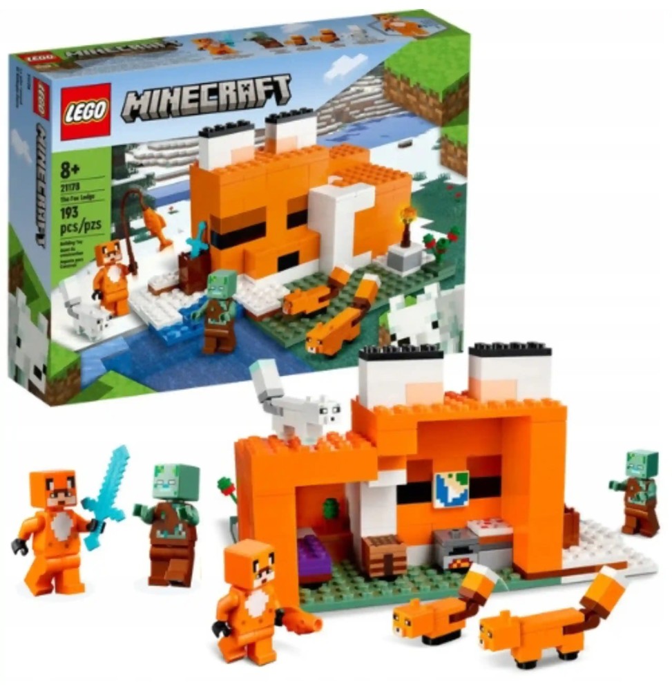 LEGO Minecraft Set 21178 Fox Lodge