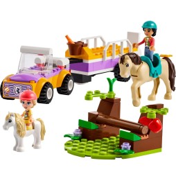 LEGO Friends 42634 Przyczepka dla konia i kucyka