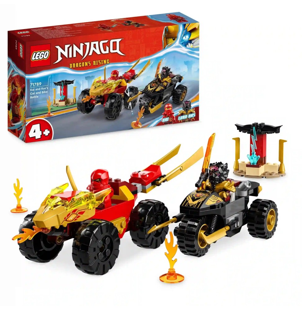 LEGO Ninjago 71789 Bătălia mașină-motocicletă