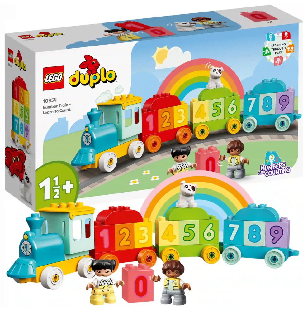 LEGO DUPLO pociąg z cyferkami 10954