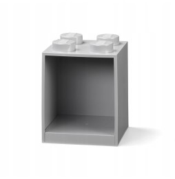 LEGO Hanging Shelf Gray 16 x 16 x 21 cm