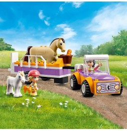 LEGO Friends 42634 Remorcă pentru cal și ponei