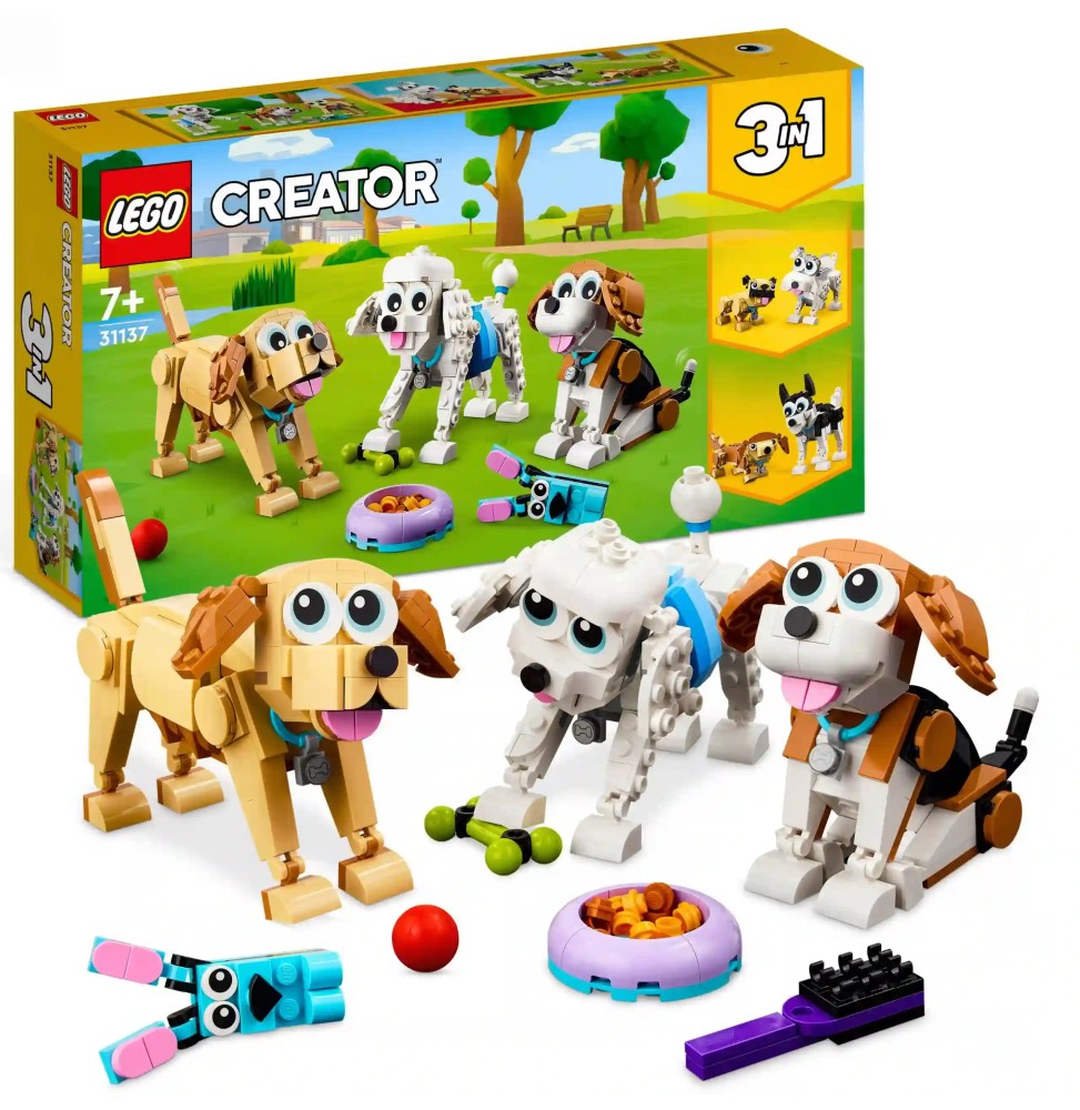 LEGO Creator Câini Drăguți 31137