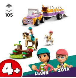 LEGO Friends 42634 Przyczepka dla konia i kucyka