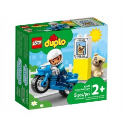 LEGO Duplo 10967 Motocicletă de poliție pentru copii