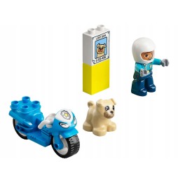 LEGO Duplo 10967 Motocicletă de poliție pentru copii