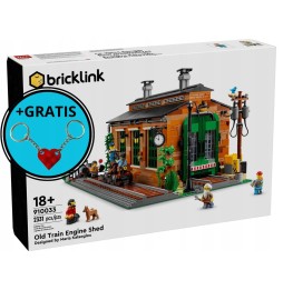 LEGO BrickLink 910033 Gara veche + breloc