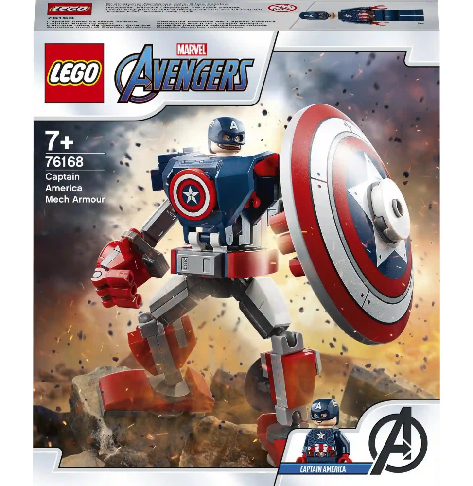 LEGO Marvel Captain America Mech 76168