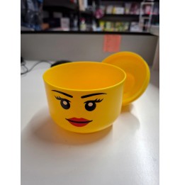 Recipient LEGO Head Mini Fetiță 4033