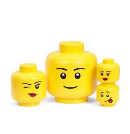 Pojemnik LEGO Storage Head Mini Dziewczynka 4033