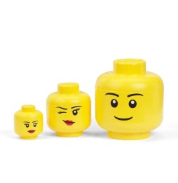 LEGO Storage Head Mini Girl Container 4033