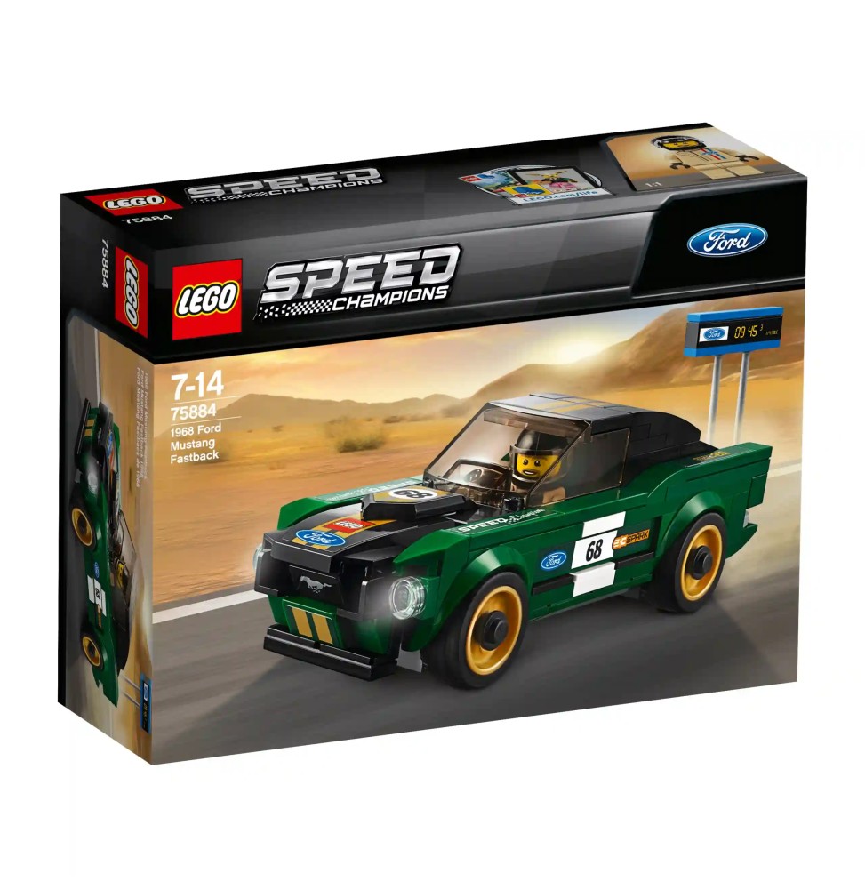 LEGO 75884 Speed Champions Ford Mustang 1968