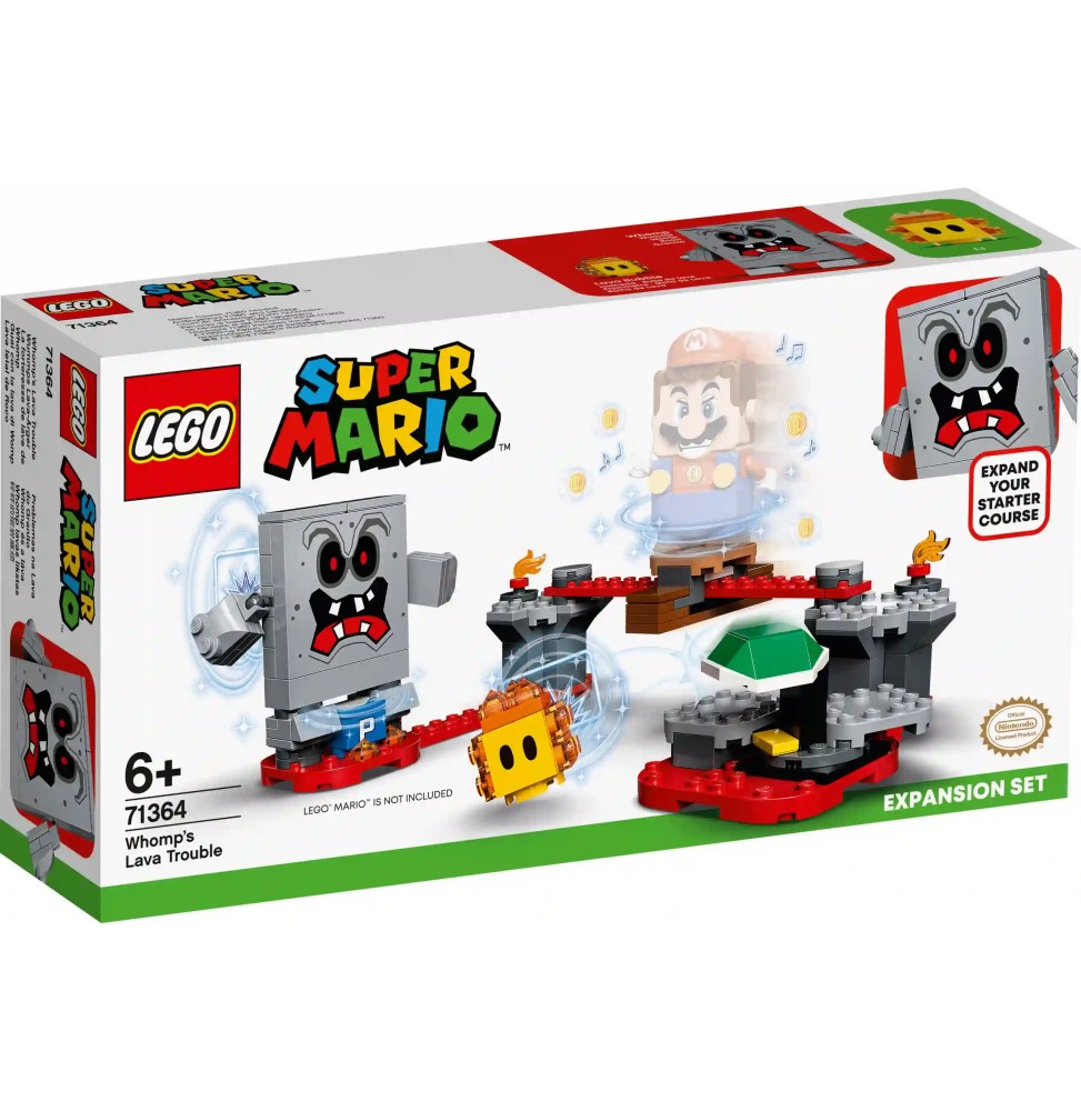 LEGO Super Mario 71364 Tarapaty w forcie Whompa