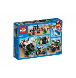 LEGO City 60115 Mașină Off-Road 4x4 cu minifigurine