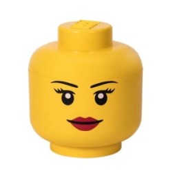 LEGO pojemnik głowa dziewczynka