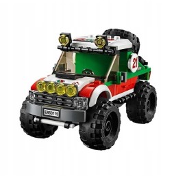 LEGO City 60115 Mașină Off-Road 4x4 cu minifigurine