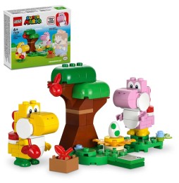 LEGO Super Mario 71428 Yoshi și pădurea ouă