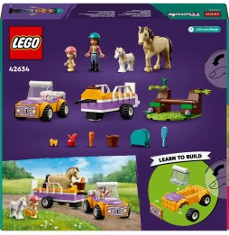 LEGO Friends 42634 Przyczepka dla konia i kucyka