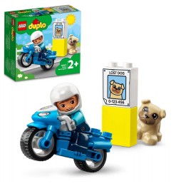 LEGO Duplo 10967 Motocicletă de poliție pentru copii