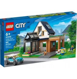 LEGO City Casă de Familie și Mașină 60398