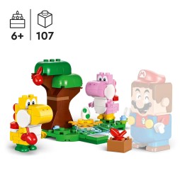 LEGO Super Mario 71428 Yoshi și pădurea ouă