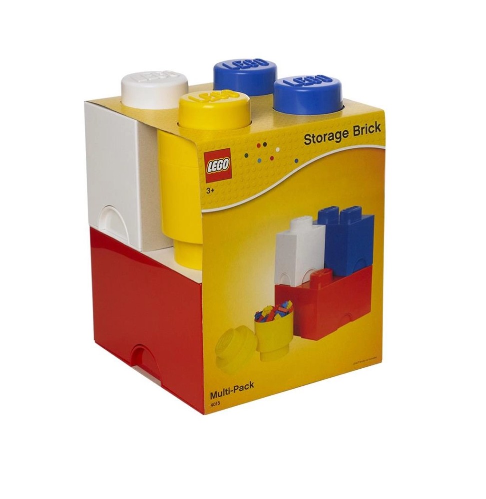 LEGO 4 Piece Storage Containers