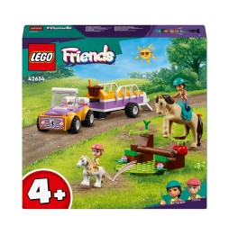 LEGO Friends 42634 Przyczepka dla konia i kucyka