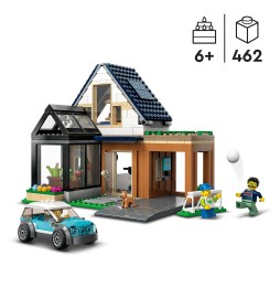 LEGO City Casă de Familie și Mașină 60398