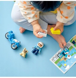 LEGO Duplo 10967 Motocicletă de poliție pentru copii