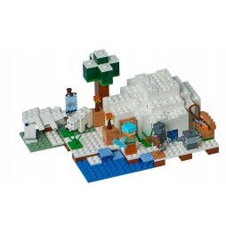 LEGO Minecraft igloo 21142 - zestaw klocków