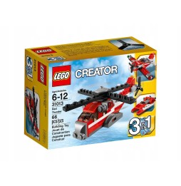 LEGO Creator 31013 3in1 - Războiul Roșu Elicopter