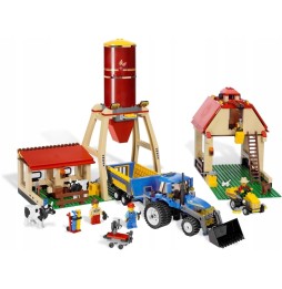 Lego 7637 Ferma Tractoriță cu Vacă