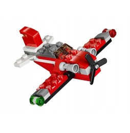 LEGO Creator 31013 3in1 - Războiul Roșu Elicopter