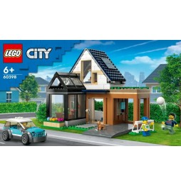 LEGO City Casă de Familie și Mașină 60398