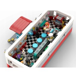 LEGO BrickLink 1950s Diner Set