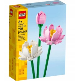 LEGO Flori de Lotus 40647 - Cadou pentru orice ocazie