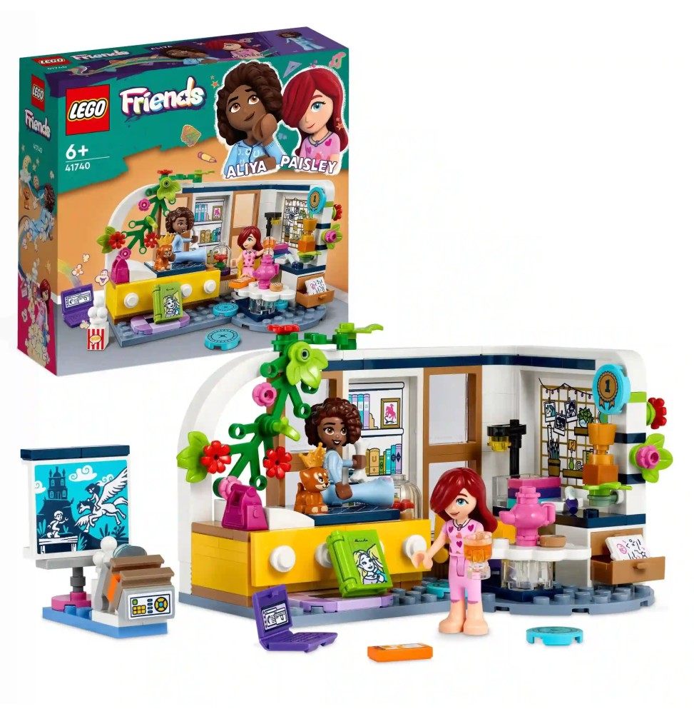 LEGO Friends pokój Aliyi zestaw klocków