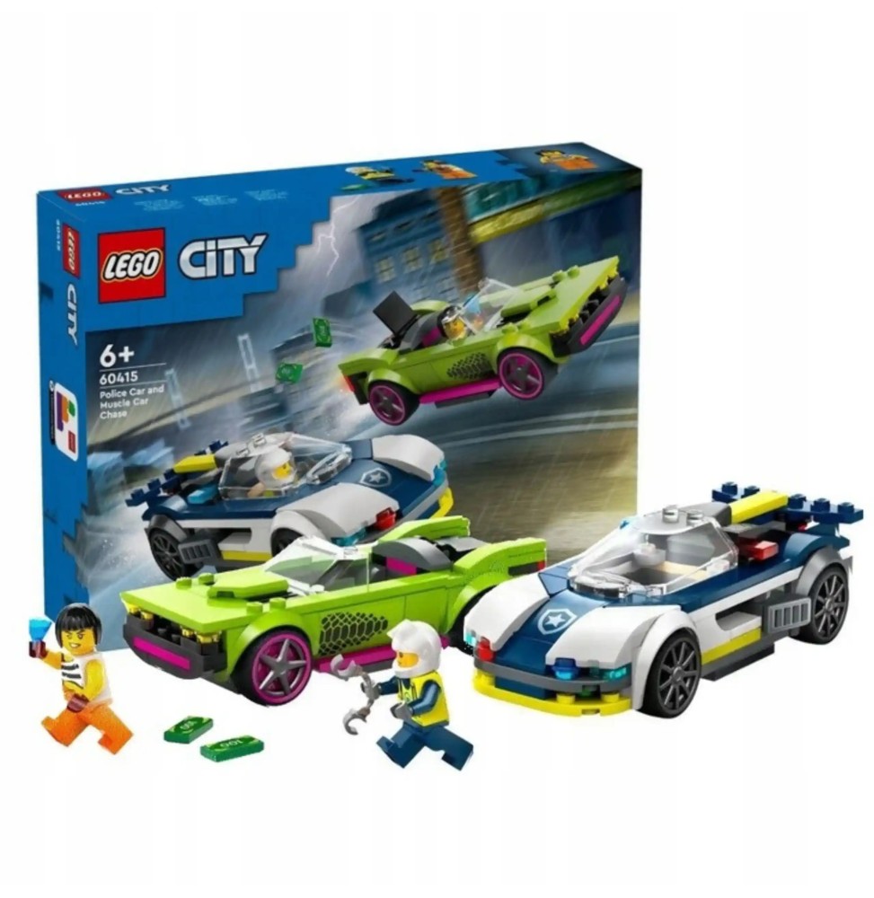 LEGO City Police Chase of Muscle Car