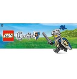 Lego 7048 Castel Nava Troll pentru băieți