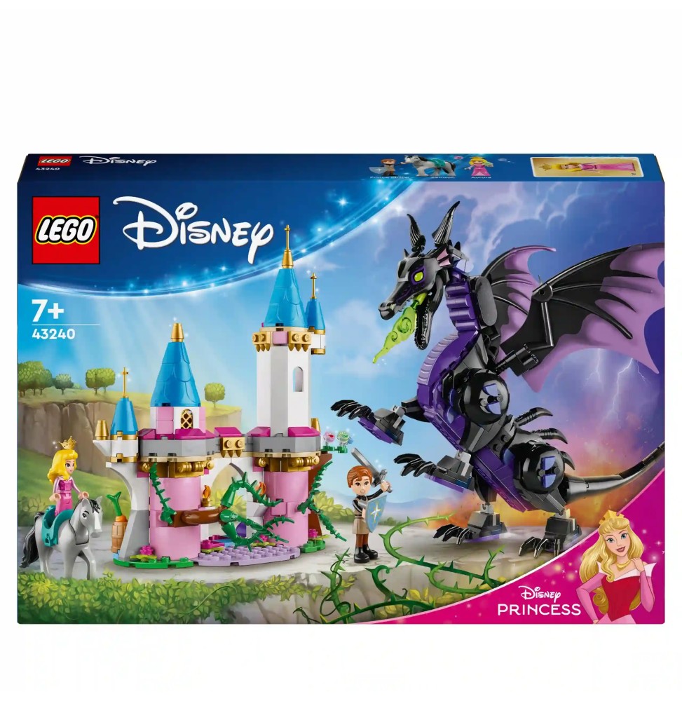 LEGO Disney Princess 43240 Diabolina ca dragon