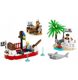 LEGO Legoland Pirate Splash Battle 40710 Set