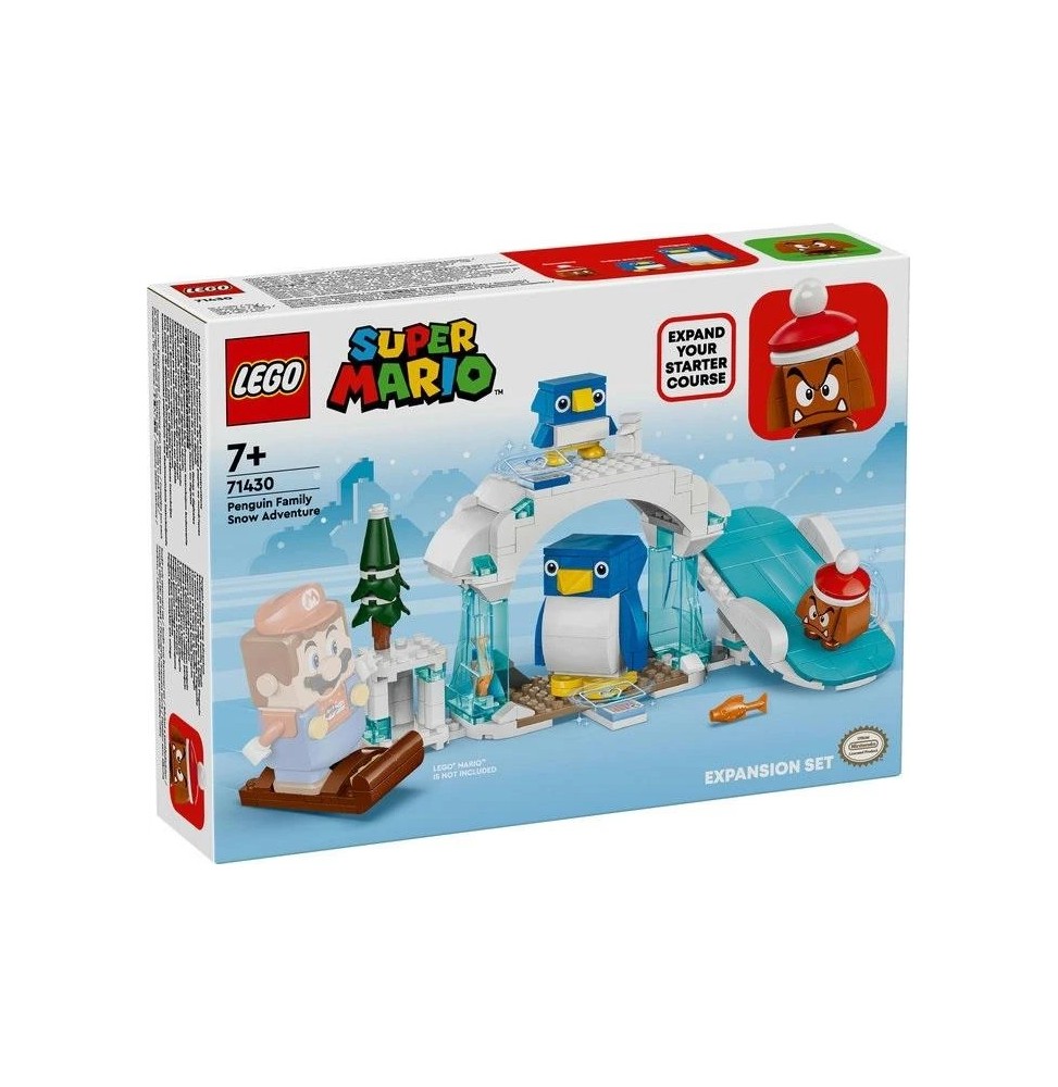 LEGO Super Mario Aventură de iarnă cu pinguini 71430