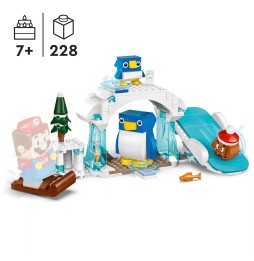 LEGO Super Mario Aventură de iarnă cu pinguini 71430